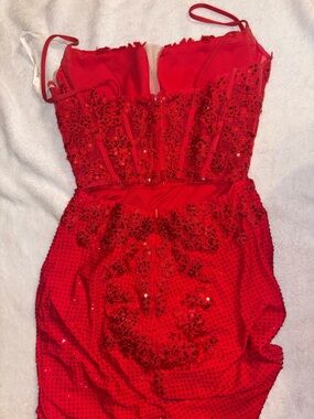 Rachel Allan | Dresses | Rachel Allan Hand Beaded Prom Dress Size 4 |  Poshmark
